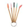 5pcs/Set Cake Spatula Baking Tool Silicone Spoon Portable Oil Brush