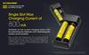 NITECORE UI2 USB Portable Charger for IMR/Lithium-ion Rechargeable Batteries, 2 Slots