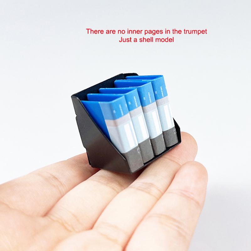 Creative Dollhouse Folder Doll Stationery Decoration Gift Miniature Portfolio For Doll Study Room Learning Scene Accessories