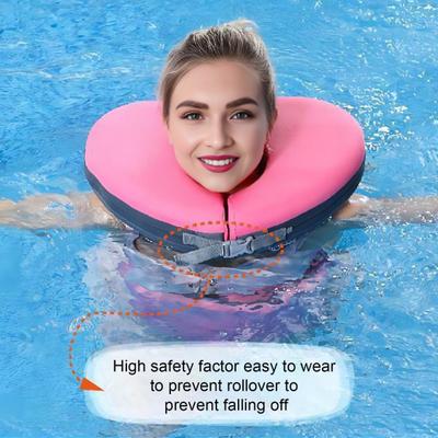 Плавающий воротник для взрослых с поддержкой головы и шеи, плавающий воротник в форме любви для подростков и взрослых