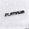 PLATINUM EDITION Rear Emblem Fit Sequoia Tundra 4Runner Modified Car Badge Sticker
