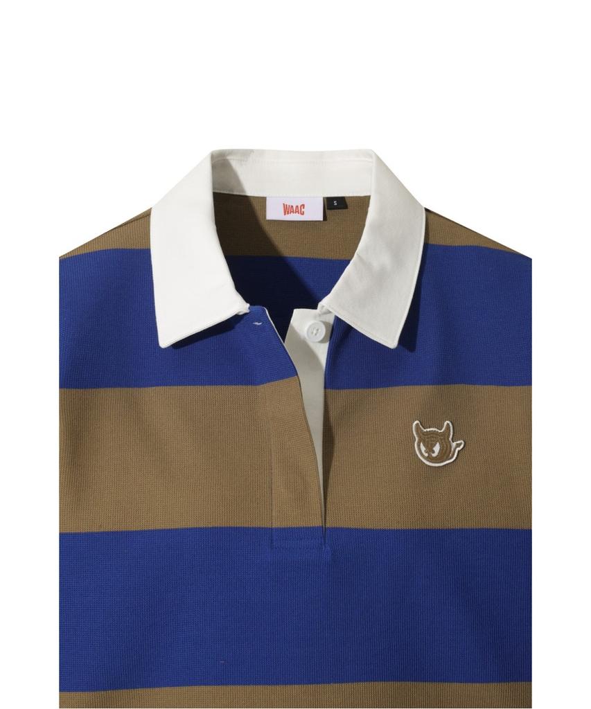 WAAC Rugby Stripe Polo Wwtbs26107Bud