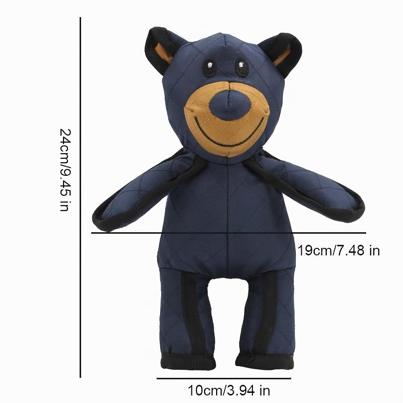 Unbreakable Teddy Extreme Bear Toy For Dogs Chewer Indestructible Plush Dog Squeaking Toy Durable Tough Heavy-duty Chew Dog Toy
