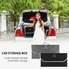 1Pcs Car Soft Felt Storage Bag Organizer Cars Foldable Trunk Bag For Mercedes Benz AMG W124 W140 W163 W202 W203 W204 W205 CLA CLK CLS GLA GLC