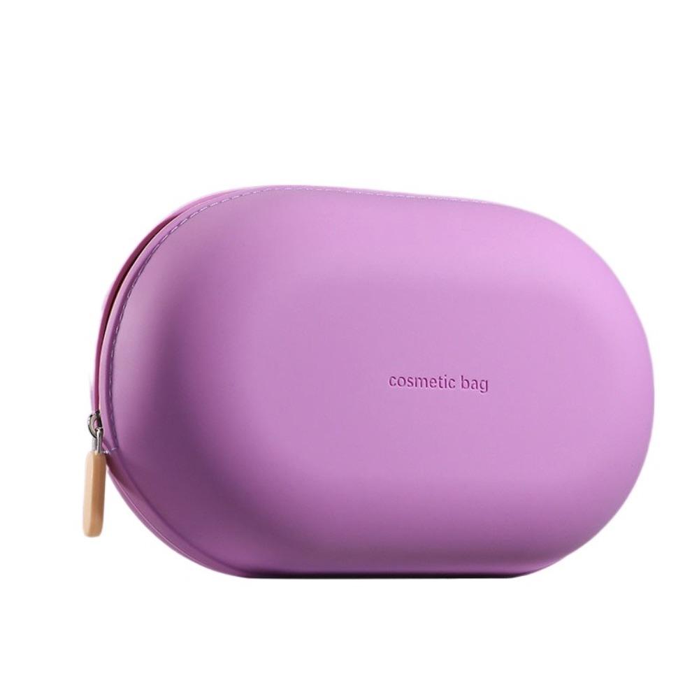 Large Capacity Silicone Cosmetic Bag Waterproof Travel Storage Bag Coin Purse  Small Item