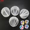 JCD 1pcs Crystal DIY Gel Dropping Silica Gel Color Mixing Cup 4 Specifications Color Mixing Cup Silica Gel Mold Tools