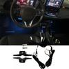 4PCS LED Foot Light Ambient Light Decorative Light Special Atmosphere Lamp Ice Blue For Toyota corolla altis/cross -2024