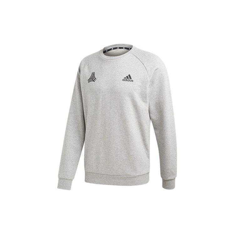 adidas Толстовки Мужские Светло-серые С круглым вырезом Умеренный Обычный FU3662