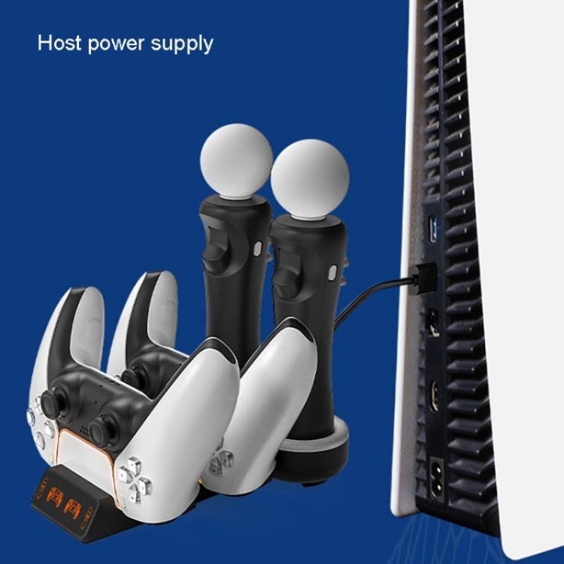 HBP-301 Is Suitable for PS5/VR Devices with MOVE Handle, Two Seat, 4 In 1 Charger