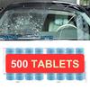 Multifunctional Car Windshield Cleaning Tablets - Concentrated Effervescent Spray Cleaner