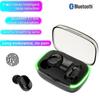 NEW Bluetooth Earphone Wireless Headphones Tws Stereo Headset Bass Music Earbuds Waterproof Sports Noise HD Mic For Smart Phone