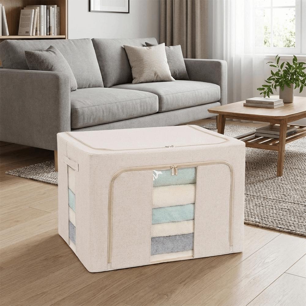 Folding Toys Storage Box Dust-proof Pants Storage Box Rectangular Clothing Sorting Box Bedding