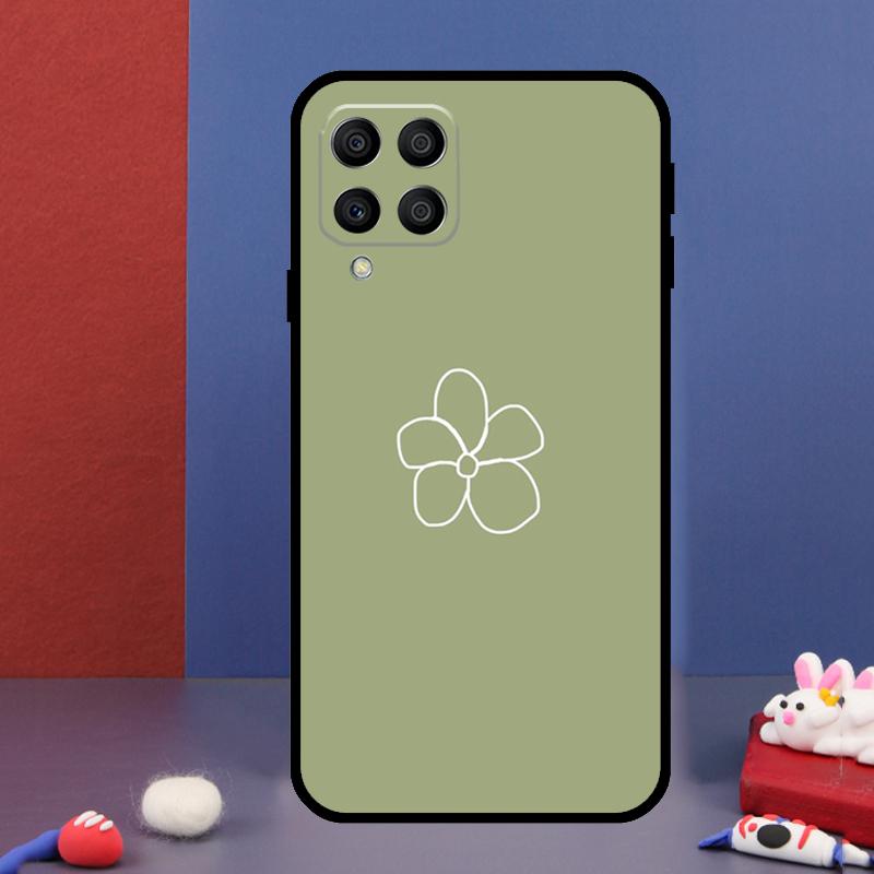 Зеленая эстетика Для Samsung Galaxy M33 M13 M23 M53 M15 M55 M31 M51 M14 M34 M54 M20 M30s M32 M52 Чехол для телефона