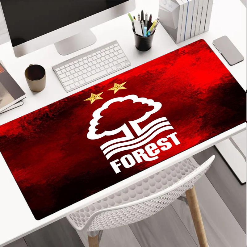 Коврик для мыши Nottingham Forest, Коврик для мыши, Игровой коврик для мыши, Коврик для клавиатуры, Декор для стола для компьютера, ноутбука, Подарок для фаната, Подарок на день рождения