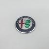IJOPV1 1pcs 3D forAlfa Romeo 40mm 4cm car Emblem Steering Wheel Center Badge sticker Decal Styling Auto accessories