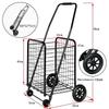 Upgraded Large Folding Shopping Cart