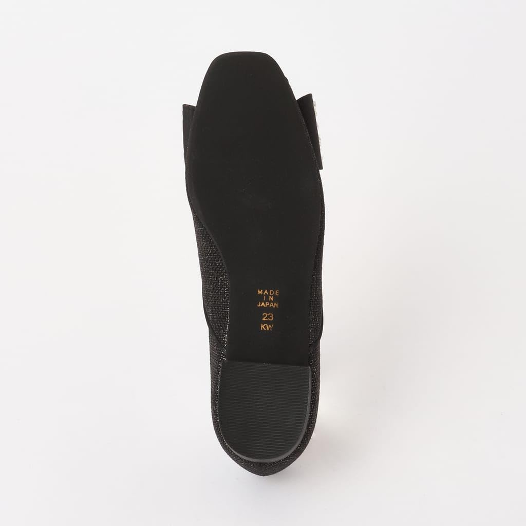 Туфли на низком каблуке, балетки, Сделано в Японии, Черные 131015200008 [Diana] 22.0см