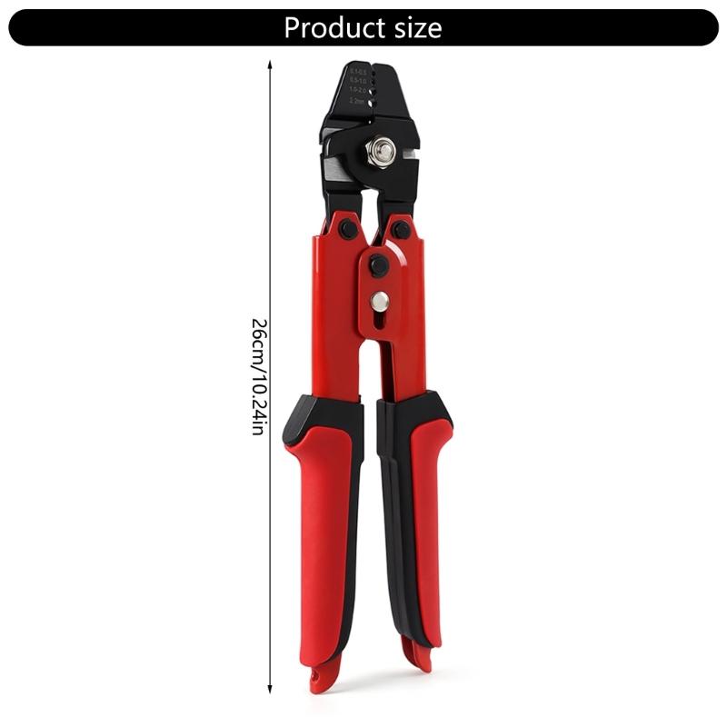 Fishing Crimping Tool Fishing Wire Line Crimping Rigging Kit Fishing Pliers Wire Rope Leader Crimp Tool Fishing Crimp