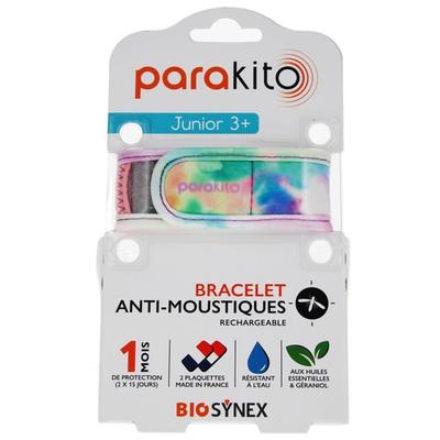 Браслет PARAKITO Anti-Moustiques Перезаряжаемый Tie And Dye Kids