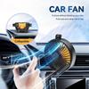 НОВЫЙ 5 В 12 В 24 В электрический автомобильный охладитель с низким уровнем шума USB складной автомобильный охлаждающий вентилятор с вращением на 360 градусов автомобильный воздушный охладитель для автомобиля внедорожника лето