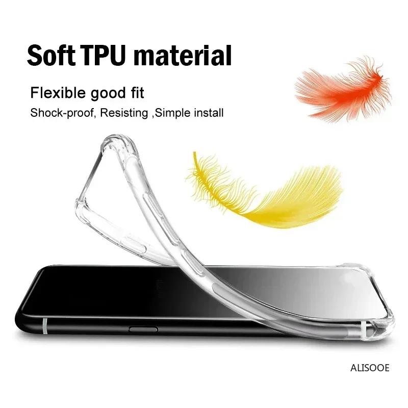 Прозрачный чехол для Xiaomi POCO F4 GT Redmi K50 Gaming Case Ультратонкий HD Clear Мягкий ударопрочный чехол Capa