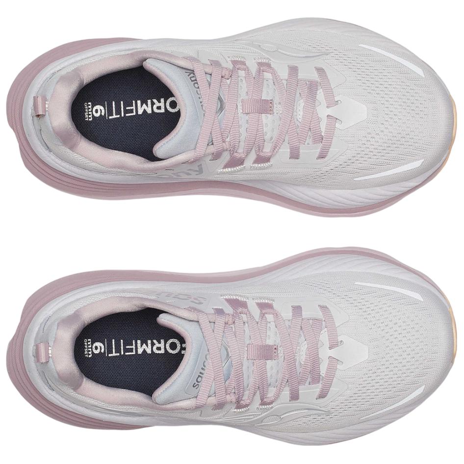 SAUCONY Hurricane 24 Универсальные Нескользящие Прочные Низкие Кроссовки для Бега на Длинные Дистанции Женские кроссовки Розовые S10933-140