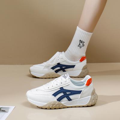 Ins корейская версия кроссовок для пап на платформе, лето 2025, новые уличные кроссовки для бега, для студентов, спортивная повседневная обувь для женщин NK122-1