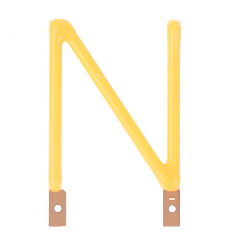 Английская буква нить накаливания COB светодиодная нить накаливания DC3V свеча Эдисона желтые диоды свет для вечеринки декоративные аксессуары DIY