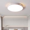 Современный светодиодный потолочный светильник 2025 года для спальни, кабинета или гостиной - круглый и простой дизайн