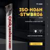 Треугольная расточная оправка 60° со сменной режущей головкой для внутренних отверстий, модель STWBR06/STWCR11.