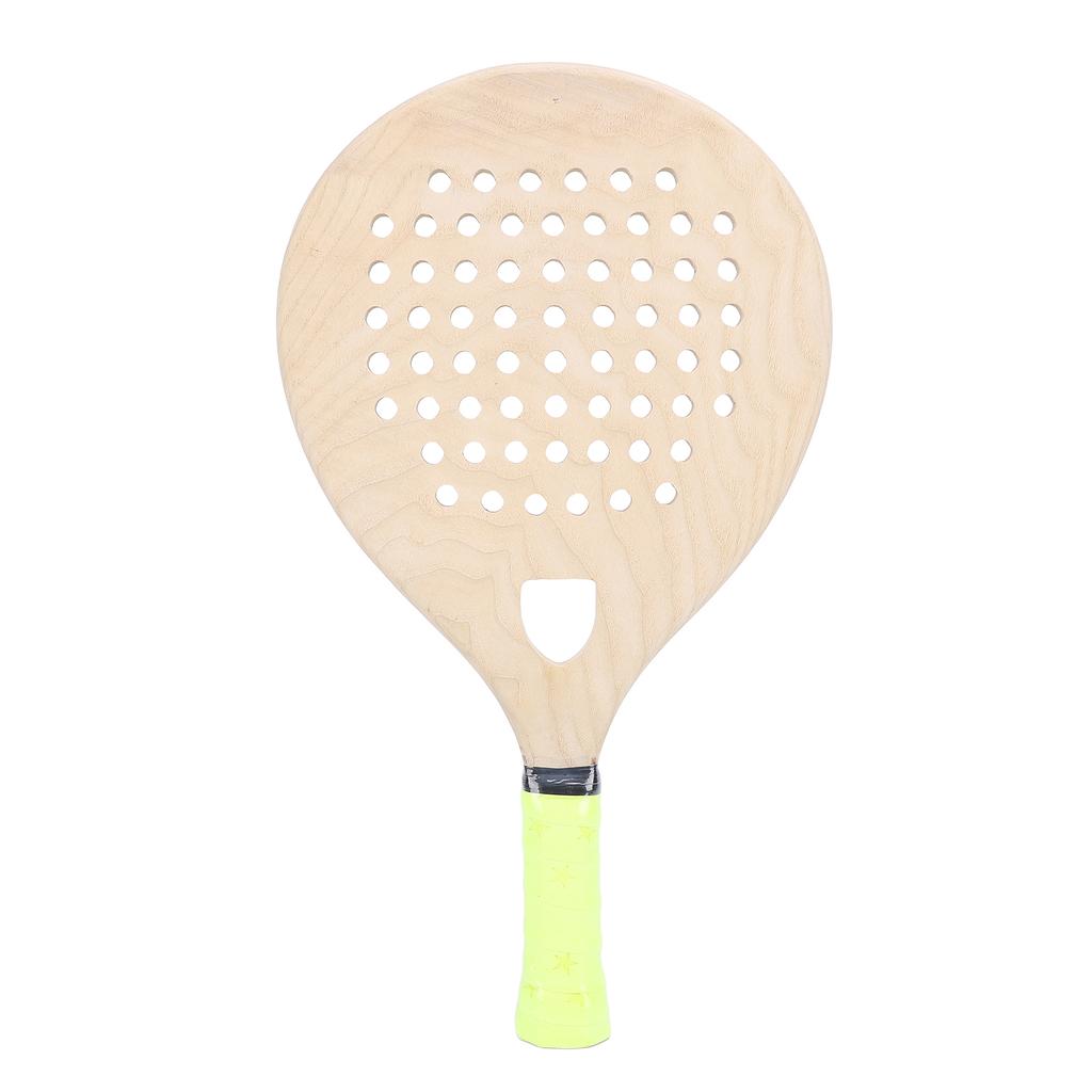 Beach Tennis Paddle Lightweight Wooden Beach Tennis Racket Better Control Anti Slip