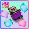 Schylling Nice Cube Сенсорная игрушка для снятия стресса, для концентрации при СДВГ и тревожности, Унисекс, Игрушка-непоседа, Мягкий сжимаемый, Для стола