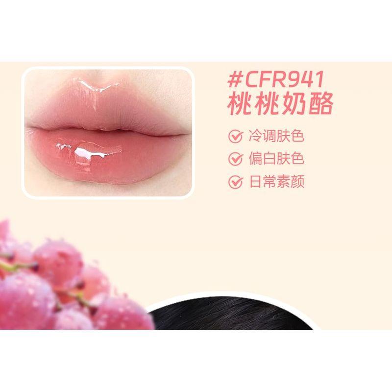 CHEERFLOR - Увлажняющий Зеркальный Блеск для Губ - 6 Цветов