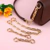 Bag Extension Chain Crossbody Purse Bag Chain Strap Handbag Hanging Buckle DIY Replacement Chain Charms Shoulder Bag Accessories