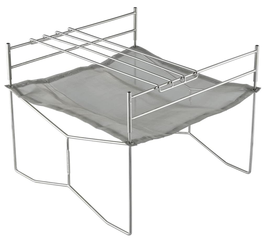 NANGGEAR Кемпинговый костер-ростл 415 мм костер-гриль-ростл жесткий тип (Nanko Gear) 11310-Л (MTG-HL)