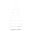 Metal Christmas Tree KUOPIO 180 cm Steel White