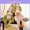 Muscular Frog Fitness Duck Plush Toys Cute Animal Stuffed Dolls Kids Soft Gifts