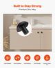 Cabinet Knobs, 10 Pack, 32 mm Black Zinc Alloy Drawer Pulls & Door Handles, Mushroom Kitchen Solid Knobs Dresser Handles, Cupboard Hardware with