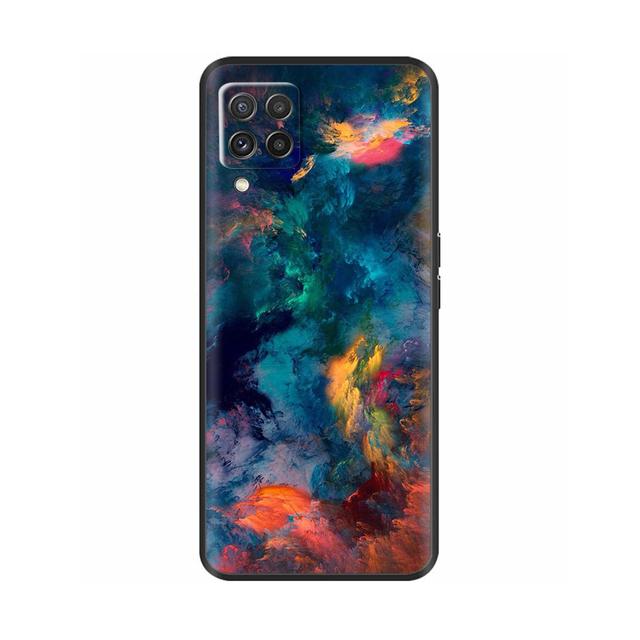 For Samsung Galaxy M33 Case Sm -M236b Soft Silicone Colorful Painted Cover Case For Samsung M33 M336b M53 5g M536b Fundas Bumper