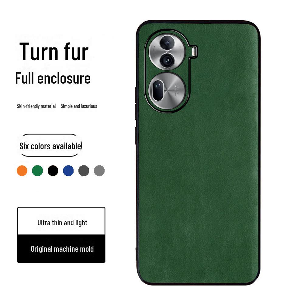 OPPO Reno6 Reno6Pro+ Замшевый Полностью Закрывающий Ультратонкий Защитный Чехол.