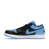 Мужские кроссовки Air Jordan 1 Low University Blue Black White 553558-041