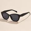 4pcs Luxury Brand Cat Eye Sunglasses Women Vintage Designer Black Glasses Outdoor Sun Glasses For female UV400 Eyewear Shades