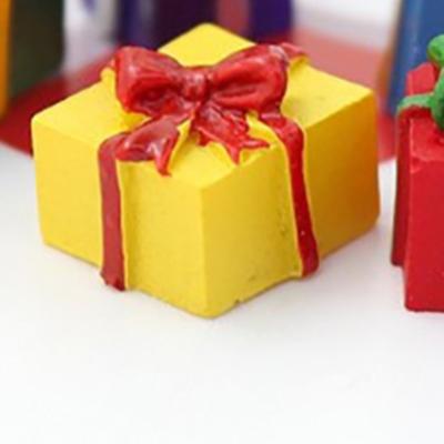 5 шт. 1/12 масштаб миниатюрный кукольный домик рождественская подарочная коробка украшения аксессуары