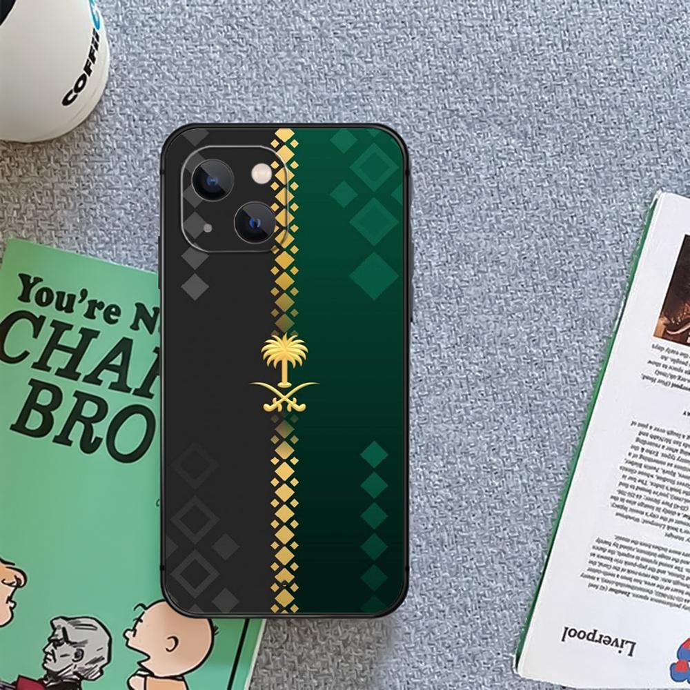 Чехол для телефона с флагом Королевства Саудовская Аравия для iPhone Xiaomi Mi Samsung Galaxy Redmi Note AS 11 12 13 14 15 22 23 24 5G Pro Plus Max Fe Ultra