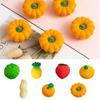 Simulation Fruit  Eraser High Value Creative Cartoon Cute Primary School Student Stationery Children's Gift Prize