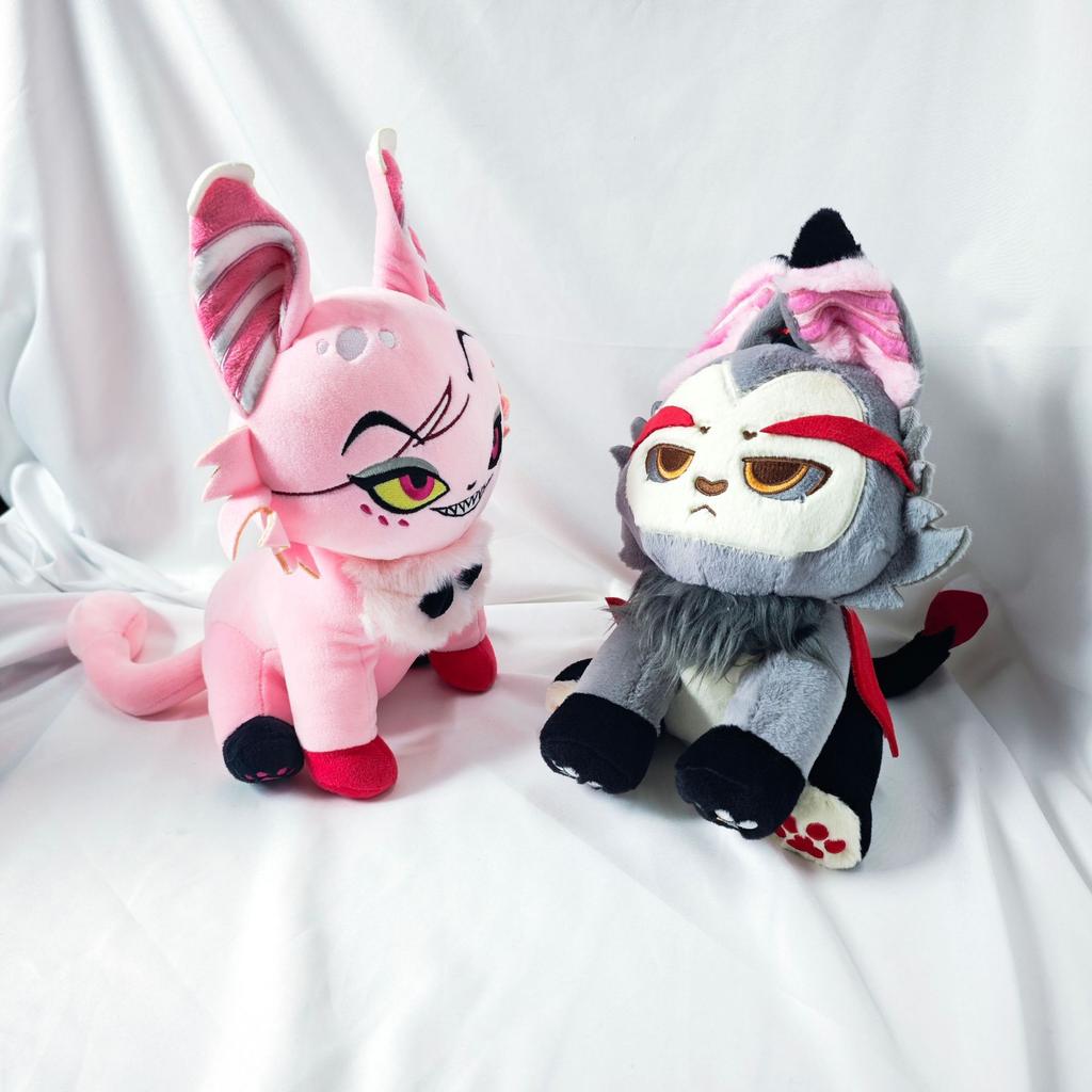 New Angel Meow Hazbin Hotel Hell Inn Angel Cat Plush Doll