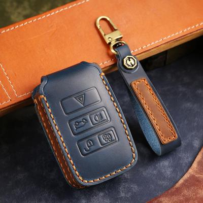 Кожаный чехол для ключа для Land Rover Sport, Velar, Evoque, Discovery и Jaguar XEL