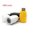 USB Plug Lamp Computer Mobile Power Charging USB Small Book Lamps LED Eye Protection Reading Light Small Round Light Night Light