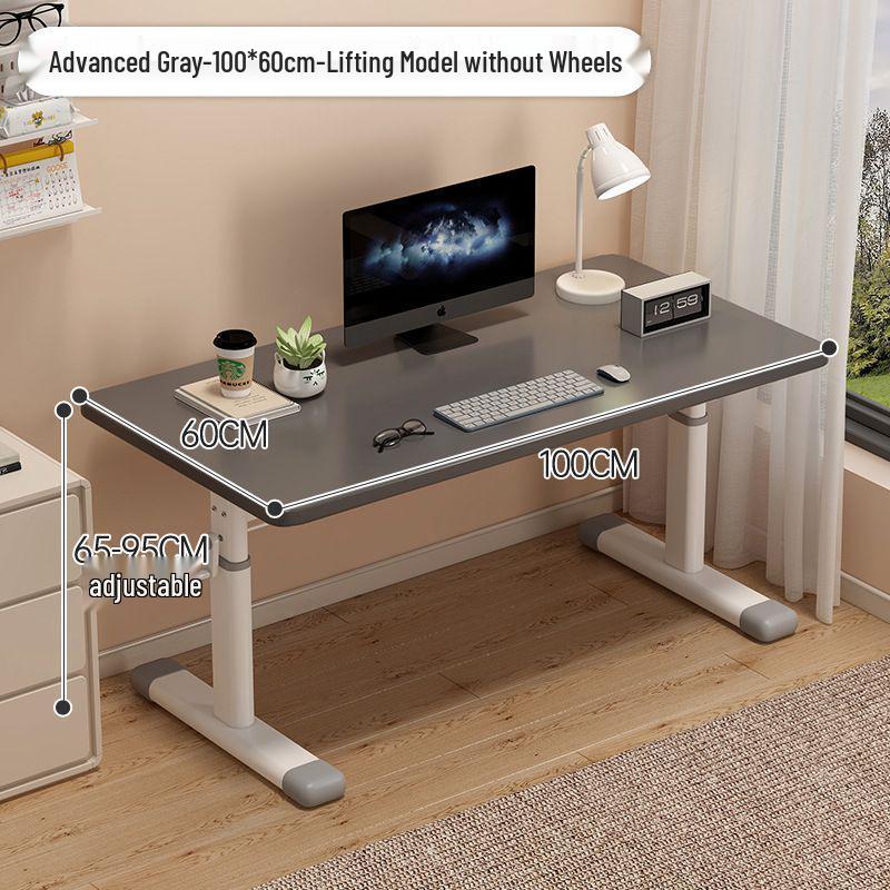 Adjustable Desk Set: Office Workstation, Home Study Desk & Chair