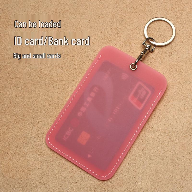Прозрачный каплевидный держатель для пропусков и рукав для карточки лифта